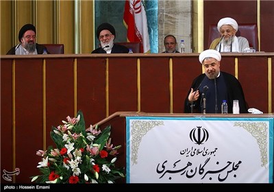 سخنرانی حجت الاسلام حسن روحانی رئیس جمهور در چهاردهمین اجلاس خبرگان رهبری