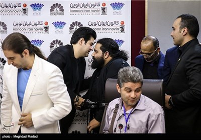 سالار عقیلی و رضا صادقی در نشست خبری کنسرت عشق من ایران من