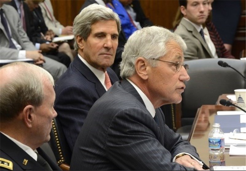 هیگل از ایده همکاری با ایران برای حل بحران عراق دفاع کرد