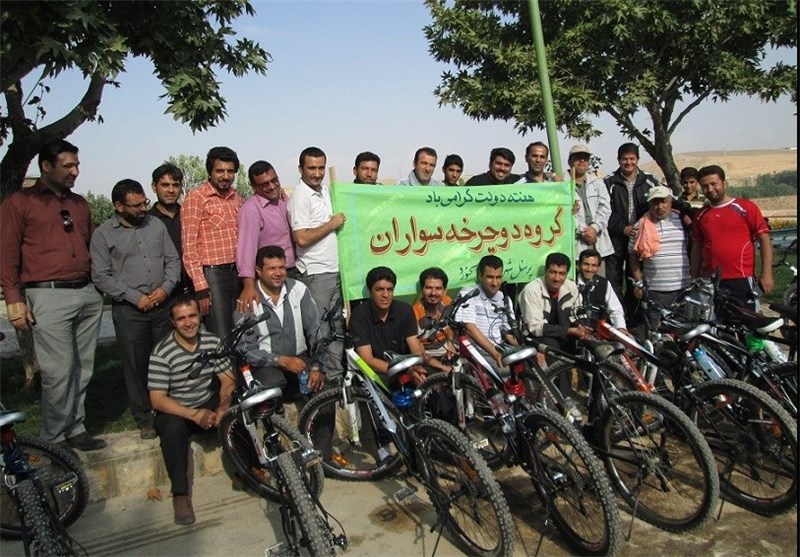 ورود کاروان دوچرخه‌سواری خدام حرم رضوی به مشهد