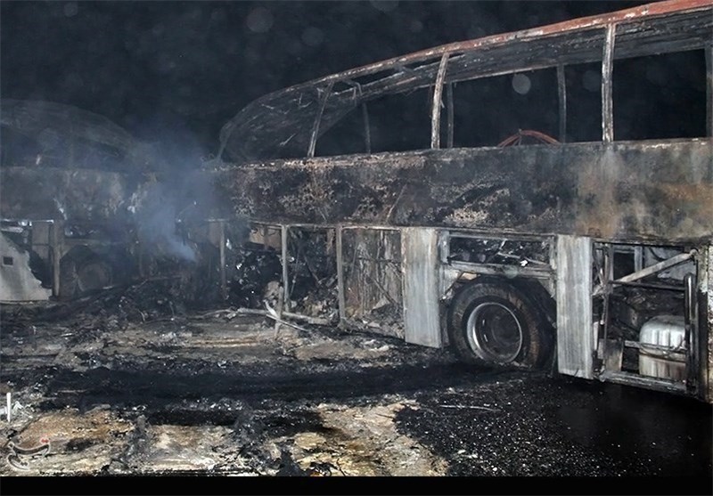 تصادف خونین اتوبوس با تریلر در محور کاشان به قم/ 8 نفر کشته و 16 نفر مجروح شدند + اسامی مصدومان