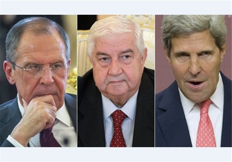 دیدار وزرای خارجه آمریکا، سوریه و روسیه در هفته جاری