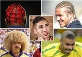عجیب‌ترین مدل‌های مو در دنیای فوتبال + تصاویر