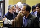 حجت الاسلام اژه ای دادستان کل کشور در مراسم ترحیم مادر سردار قاسم سلیمانی