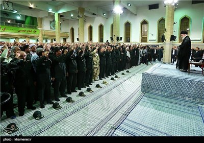 Senior IRGC Commanders, Veterans Meet with Supreme Leader