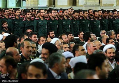 Senior IRGC Commanders, Veterans Meet with Supreme Leader