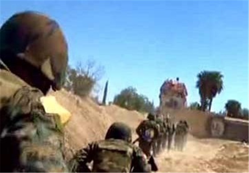 ادامه پیشروی های ارتش سوریه در الملیحه در غوطه شرقی