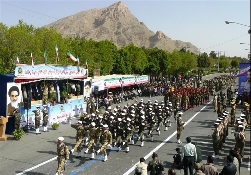رژه نیروهای مسلح مازندران برگزار می‌شود