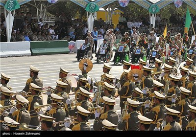 رژه نیروهای مسلح در تهران 