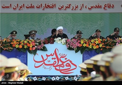 Iranian Armed Forces Stage Nationwide Parades