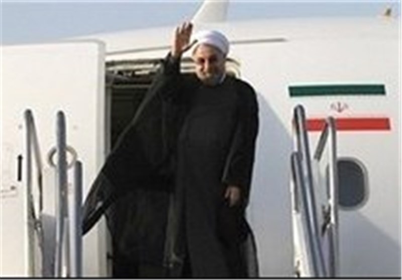 President Rouhani Returns Home