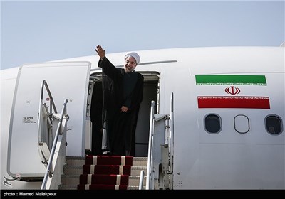 سفر حجت الاسلام حسن روحانی رئیس جمهور به نیویورک