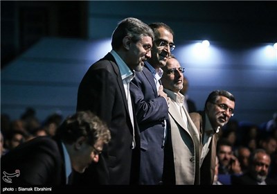 مراسم تودیع و معارفه رئیس دانشگاه علوم پزشکی تهران با حضور سیدحسن قاضی زاده هاشمی وزیر بهداشت