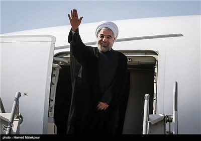 President Rouhani Leaves Tehran for New York