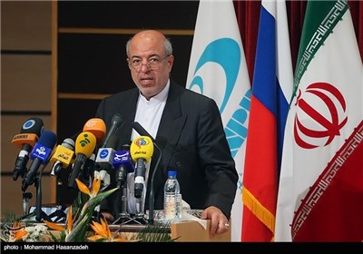 سخنرانی حمید چیت چیان وزیر نیرو در مراسم تحویل موقت نیروگاه بوشهر به سازمان انرژی اتمی