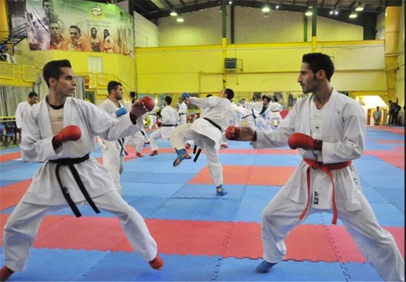 تیم ملی امید کاراته در گلپایگان اردو زد