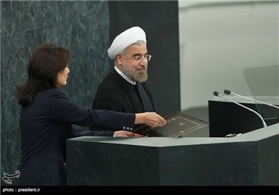 President Rouhani Delivers Speech to UN General Assembly