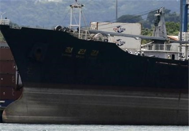 پاناما مالک کشتی کره شمالی را یک میلیون دلار جریمه کرد