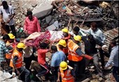 دستگیری 3 مقام هندی درپی ریزش ساختمان چند طبقه در بمبئی