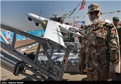 امیر پوردستان فرمانده نیروی زمینی ارتش در مراسم رونمایی از  پهپاد یسیر