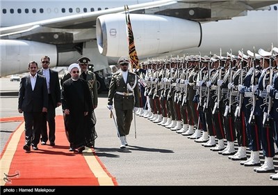 President Rouhani Returns Home