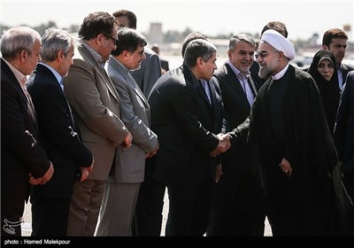 President Rouhani Returns Home