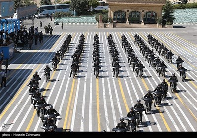 Foreign Military Attaches Visit Iranian Police Academy