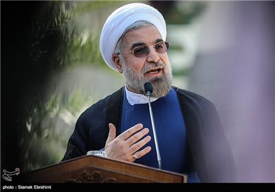 نشست خبری حجت الاسلام حسن روحانی رئیس جمهور در حاشیه جلسه هیئت دولت