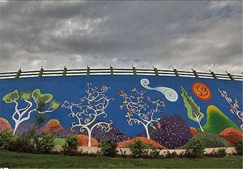 نقاشی دیواری در ساری رونق می گیرد