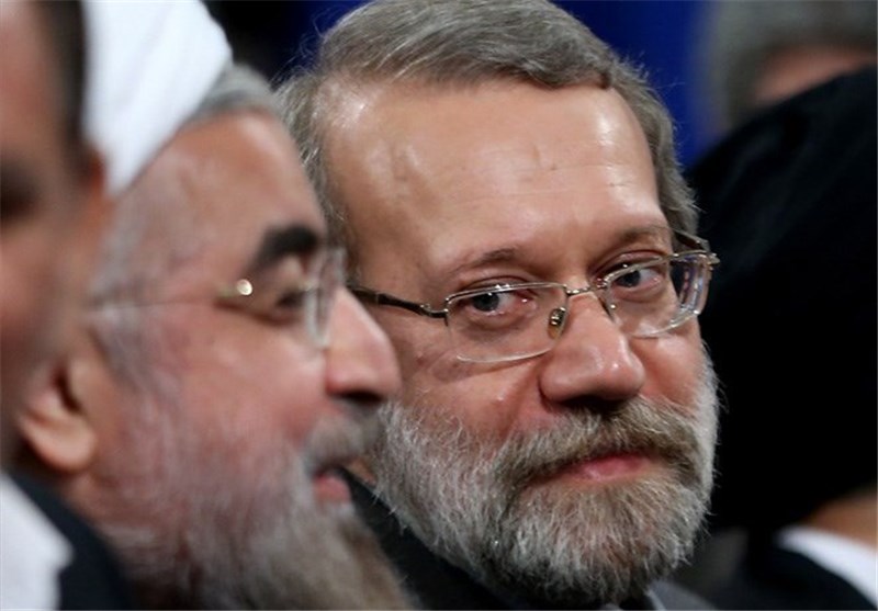 لاریجانی: کسی مخالف سؤال از روحانی نیست/ سخنگوی هیئت رئیسه: رئیس مجلس مخالف است