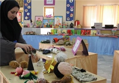 نمایشگاه و جشن روز کودک در زنجان برگزاری شد