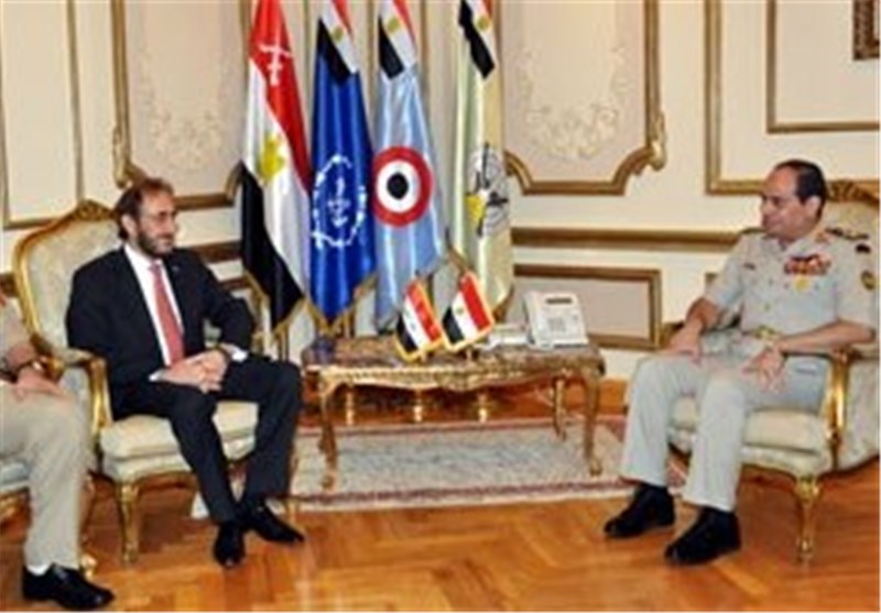 وزرای دفاع عراق و اردن با السیسی دیدار کردند