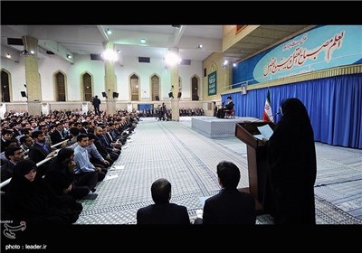 Young Iranian Elites, Top Students Meet with Supreme Leader