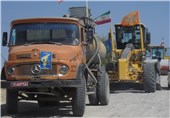 زلزله کرمانشاه| اعزام تجهیزات جدید مهندسی از سپاه به مناطق زلزله زده