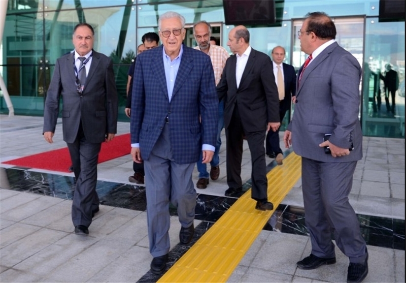 Brahimi Arrives in Tehran