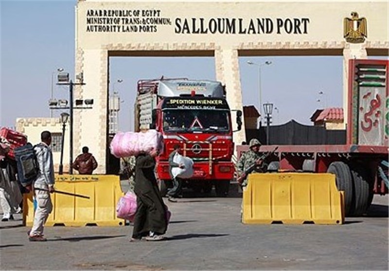 بازگشایی گذرگاه مرزی «سلوم» بین مصر و لیبی