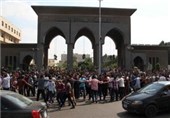 تظاهرات هواداران مرسی در الازهر