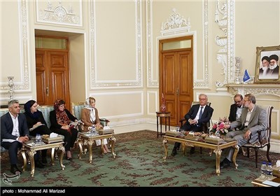 European Delegation Meets Senior Iranian Lawmakers 