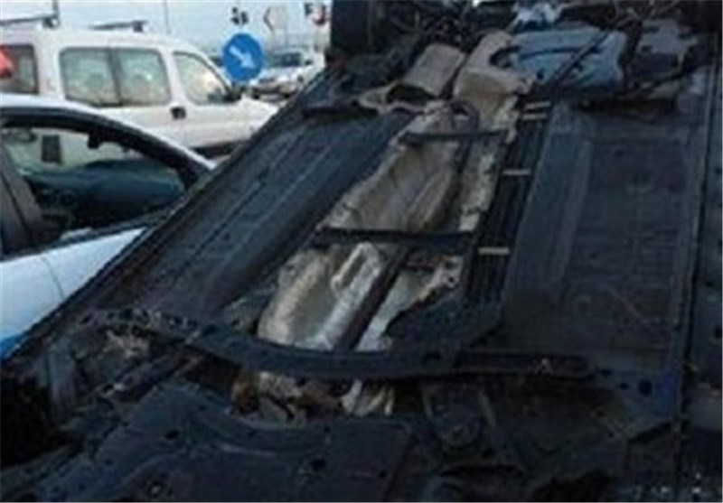 مرگ 7 مسافر در واژگونی اتوبوس در تقاطع حکیم آزادگان