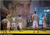 افتتاحیه رقابتهای جام جهانی کشتی 2017 کرمانشاه برگزار شد