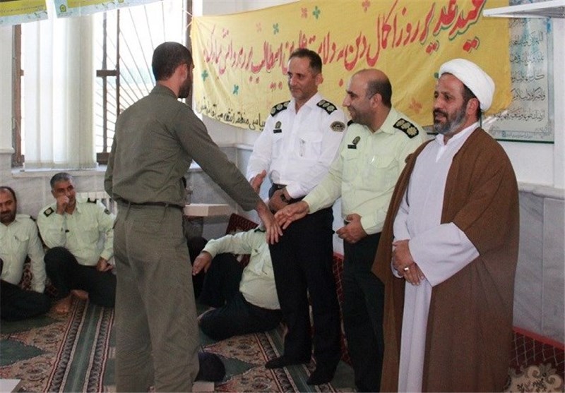 سادات انتظامی قائم شهر تجلیل شدند