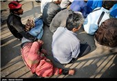 طرح دوباره پلیس برای جمع‌آوری معتادان متجاهر از دره فرحزاد