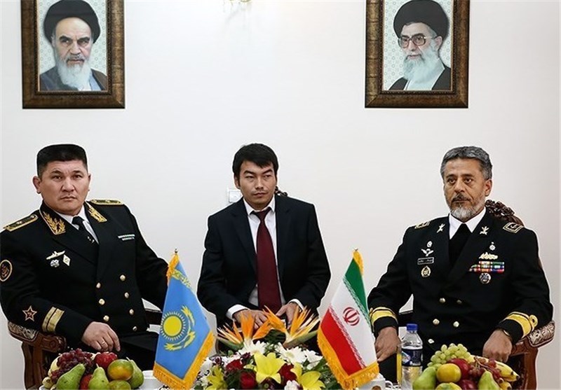 Iranian, Kazakh Navies Sign Defense MoU