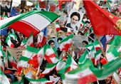 حضور 360 هیئت مذهبی-فرهنگی مهاجران افغان در راهپیمایی 22 بهمن تهران