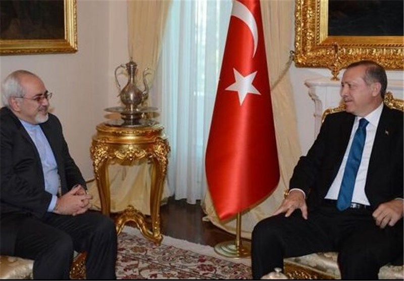ظریف با رئیس جمهور و وزیر خارجه ترکیه دیدار کرد