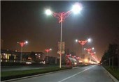 پروژه روشنایی جاده شهرستان گرمی به بهره‌برداری می‌رسد