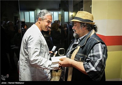 محمدرضا شریفی نیا و دانیال حکیمی در مجمع عمومی انجمن بازیگران خانه سینما
