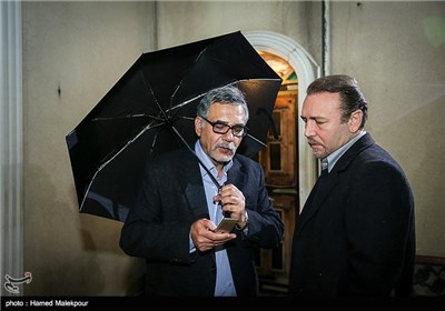 فخرالدین صدیق شریف و کیهان ملکی در مجمع عمومی انجمن بازیگران خانه سینما