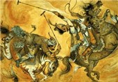2 تابلوی مینیاتوری چوگان در اصفهان به تصویر کشیده می‌شوند