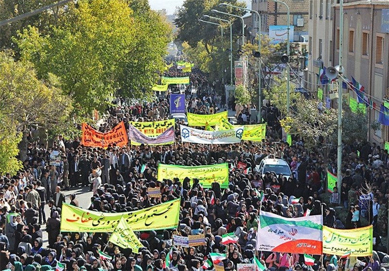 برگزاری ‌راهپیمایی 13 آبان در سراسر استان کردستان/ مردم و مسئولان در مورد علت حضور در راهپیمایی چه گفتند؟+فیلم